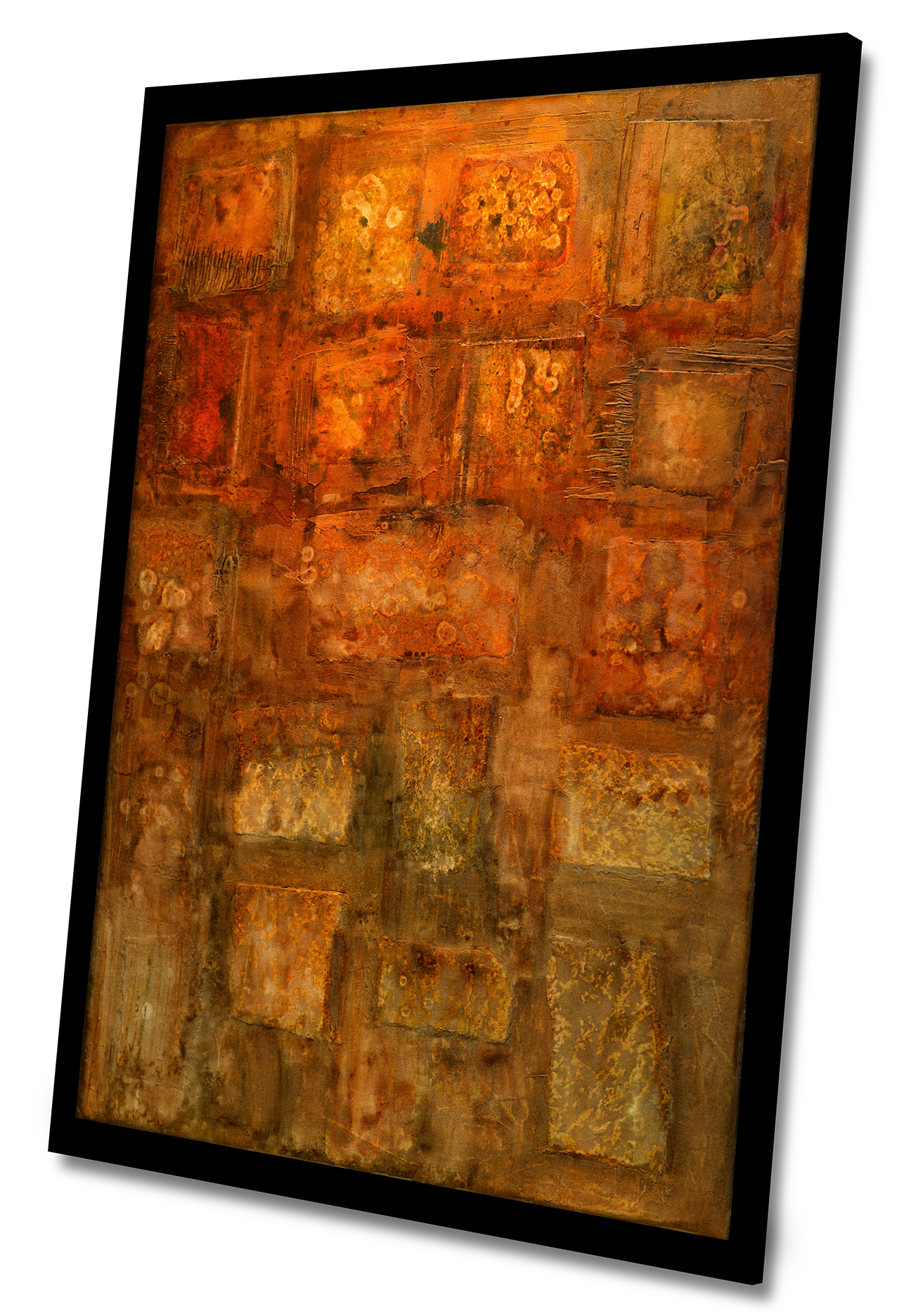 "Patchwork" Acrylic / Mixed media on canvas
